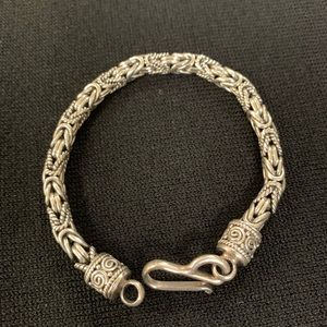 Sterling silver bracelet